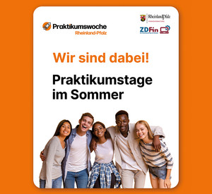 Hinweis zu den Praktikumswochen 2025 Rheinland-Pfalz